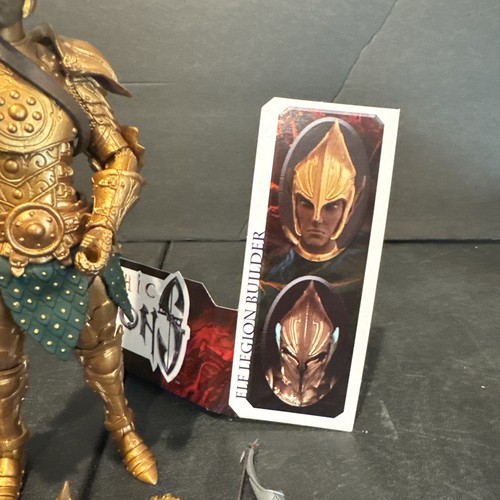 Four Horsemen MYTHIC LEGIONS Advent of Decay GOLD ELF LEGION BUILDER New - Picture 3 of 5