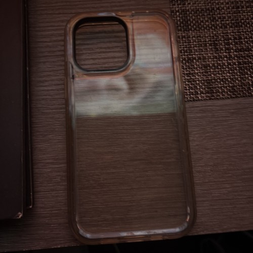 Iphone Case Clear With Black Camera Rim