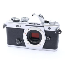 OM SYSTEM OM-3 Silver Mirrorless Camera Body #314