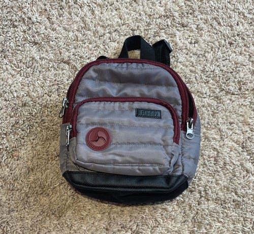 Reddy Quilted S/M Dog Backpack With Doggy Bag Dispenser - Picture 4 of 7