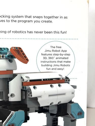 Jimu Robot Building Block System Interactive New Buzzbot Muttbot Kit 2016 - Picture 8 of 9