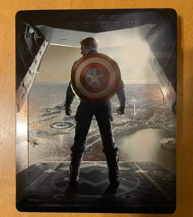 Unplayed CaptaAmerica Winter Soldier SteelBluray - Image 3 of 4