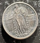 1917 D Type 1 Standing Liberty Quarter 25c