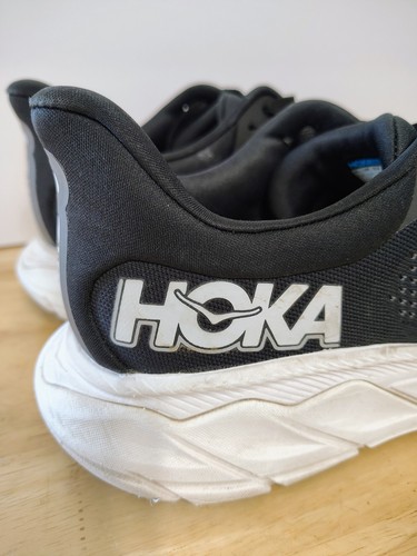 Hoka One One Arahi 7 Shoes Womens 10 EE Black White Running Walking 1147870 - Picture 5 of 13