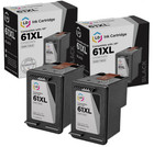 Wymienne wkłady atramentowe LD Reman do HP CH563WN (HP 61XL) HY czarne 2 szt.