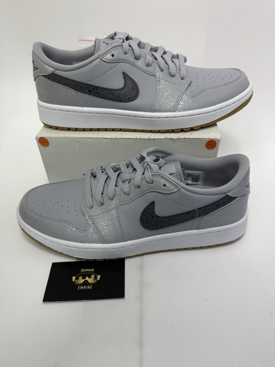 エアジョーダン1 LOW GOLF DD9315-006 WOLFGREY Nike Air Jordan 1 Low G Wolf Grey White Gum Brown DD9315-006