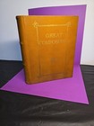 Book Hidden Storage "Great Composers" Dark Brown/Yellow Color