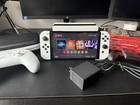 Nintendo Switch Oled Model Handheld Console - 64Gb - White/6 Games/Case