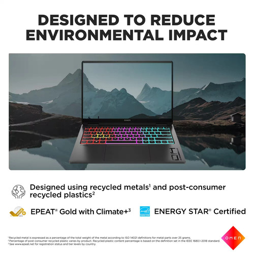 HP OMEN Transcend 14" 120Hz 3K OLED Intel Core Ultra 9-185H RTX 4070 32GB 1TB - Picture 18 of 22
