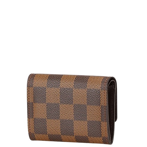 LOUIS VUITTON Damier Portonet plat Coin case N61930 Women 【Used】 - Picture 2 of 7