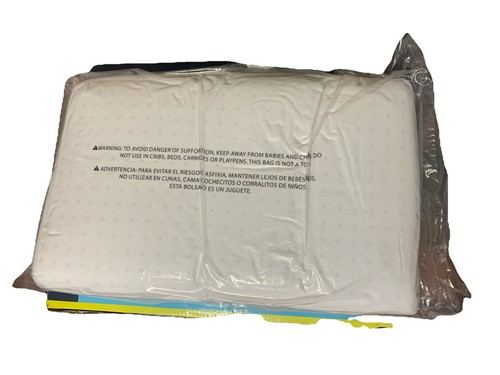 Almohada de espuma viscoelástica Sertapedic Thermagel, estándar Queen (16” x 26” x 5”) Serta - Imagen 17 de 18