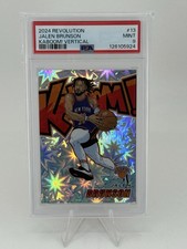 2024-25 Panini Revolution KABOOM! #13 Jalen Brunson Knicks SSP CASE HIT PSA 9
