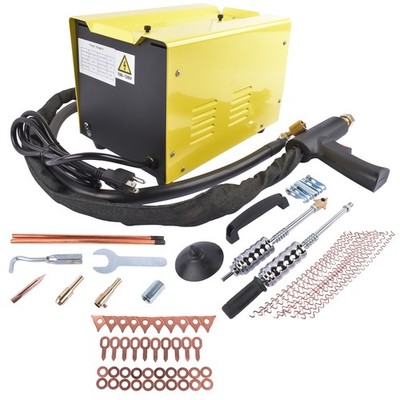 110V Stud Welder Vehicle Panel Body Repairing Spot Welding Machine 7 Channels
