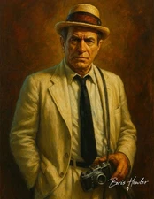 Boris Howler Kolchak: The Night Stalker 8.5X11 Art Print SIGNED Cult Classic