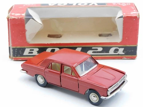 Saratov Novoexport Volg Gaz A3-24 Red USSR 1/43 Vintage Die Cast