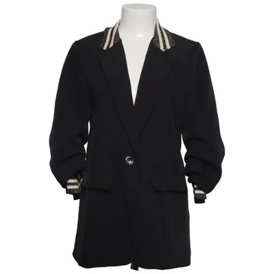Pescara, Blazer, Größe: M, Schwarz, Elasthan/Polyester, Sonstiges, Damen #9dn