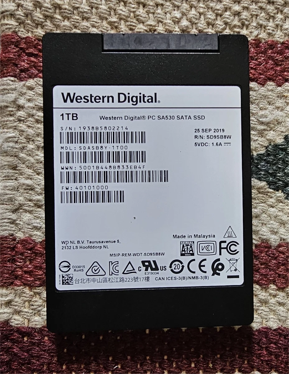 Western Digital SATA III 1 TB Solid State Drives for sale | eBay