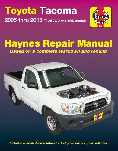 Toyota Tacoma (05 - 15) - 9781620923375 - Picture 1 of 1