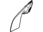 Genuine Ford Mirror Cover 3W1Z-17K709-BAA