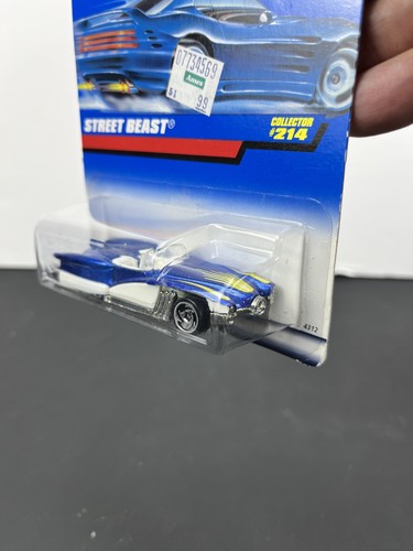 Mainline Street Beast Blue Collector #214 1998 Hot Wheels - Imagen 3 de 4