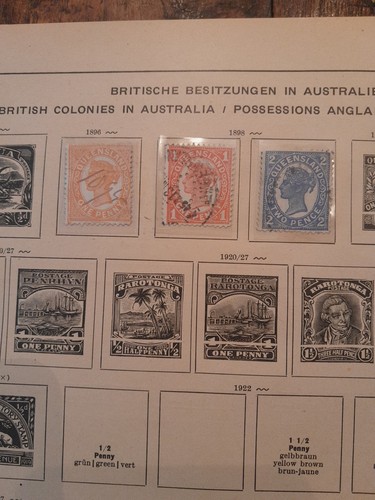Sammlung Australien Kolonien Klassik auf Vordruckseiten - Bild 15 von 22