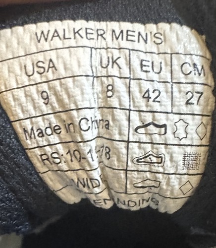 Vionic Sneakers Uomo Walker Orthaheel Technology, Bianco/Navy, Taglia 9 - Foto 4 di 7