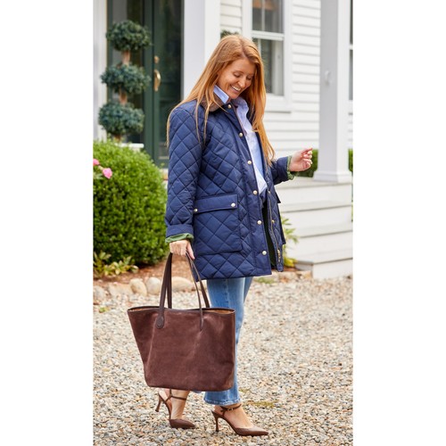 J Crew Heritage Steppjacke Scheunenjacke mit PrimaLoft Damen Größe XXS Neu Blau - Bild 5 von 15