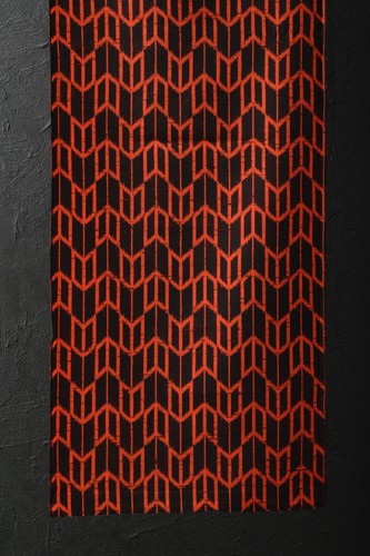 Japanischer Stoff Wolle Textil Vintage Kimono Antik Patch Gefärbt 37,4"/KIN67/65 - Bild 8 von 10
