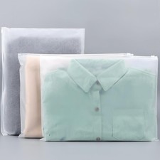 Zipper Bags Large, 50 Count Resealable Bags for Clothes, 40 3...