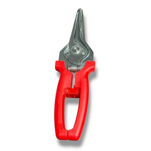Tijeras de cocina Kuhn Rikon tijeras podadora diseño suizo clásico rojo 8,5" - Imagen 9 de 12