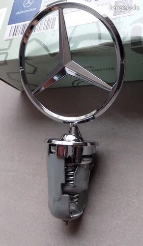 Original Emblem Motorhaube Metall Chrom Stern Mercedes W124 E-Klasse - 1985-1995 - Bild 3 von 5