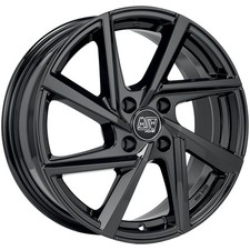 ALUFELGE MSW MSW 80-4 FUR OPEL ADAM 7X17 4X100 GLOSS BLACK Z35