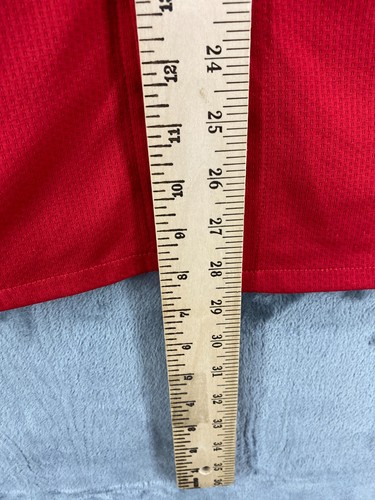 VTG Steve Yzerman #19 Detroit Red Wings NHL Baseball Stitched Jersey Large RARE - Picture 12 of 15