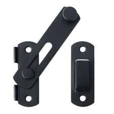 4 inch Flip Latch Gate Latches, Safety Door Lock for Barn Wood Fence Sliding ...
