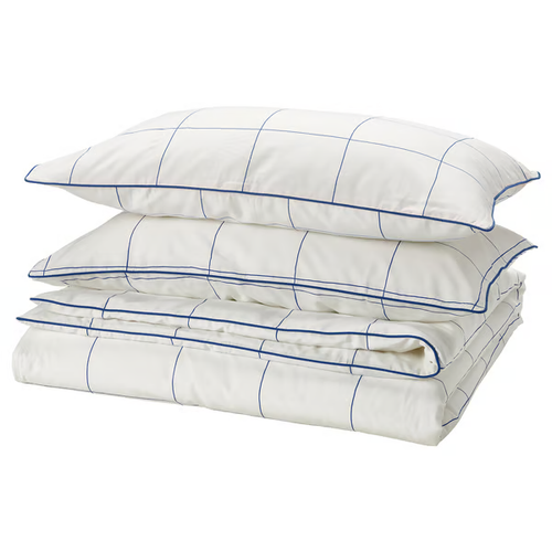 IKEA DUVET COVER 100% COTTON BEDDING SET QUILT COVERS SINGLE DOUBLE KING - Picture 10 of 68