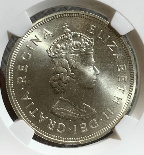 Bermuda 1959 Crown NGC MS67 KM-13