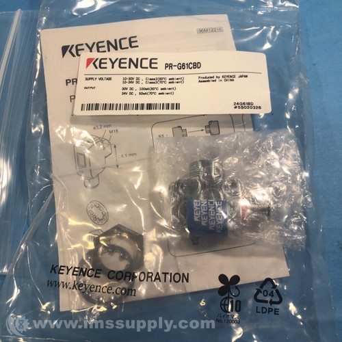 Keyence PR-G61CBD Photoelectric Sensor FNFP - Picture 3 of 8
