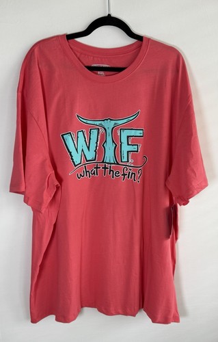 What The Fin Shirt • Neu mit Etikett • Herren 3XL