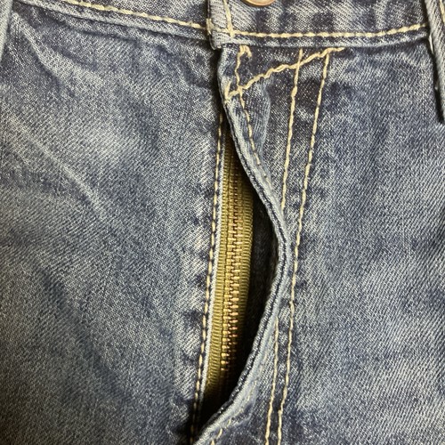 Pantalones de mezclilla Ariat M5 para hombre 36x36 Ridgeline calce recto lavado medio algodón rasgados - Imagen 12 de 20