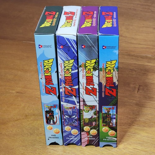 Uncut Dragon Ball Z Imperfect Cell VHS Complete Set Anime - Bild 3 von 14
