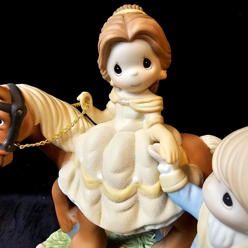 RARE Precious Moments Disney "Our Love Is True Beauty" LE Belle Beast Philippe - Picture 3 of 24
