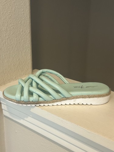 Sesto Meucci soft leather flat slide sandal women Spain size 8M - Picture 4 of 11