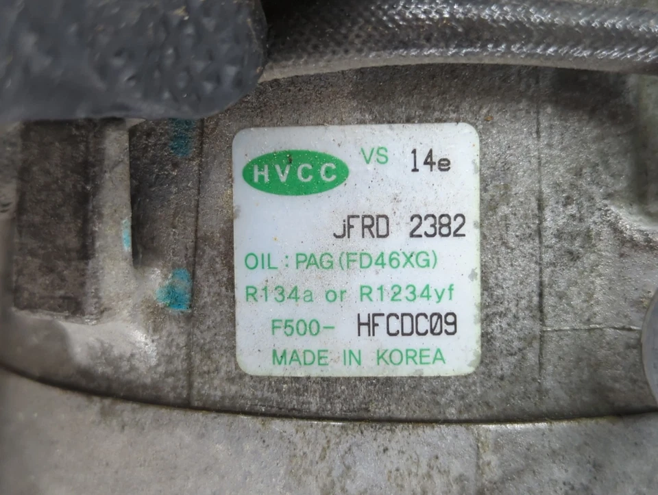 2009-2012 Volkswagen Cc Air Conditioning A/c Ac Compressor Oem AAR68 - Image 2 of 4