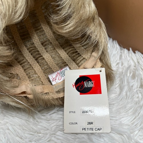 HENRY MARGU WIG TIA 2232 26R GOLD BLONDE W/ MEDIUM ASH BLONDE ROOTS PETITE CAP - Picture 5 of 5