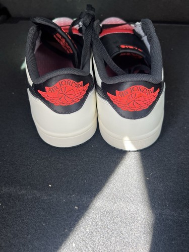 Größe 9,5 - Paris Saint-Germain x Air Jordan 1 Retro OG Low Sail Pink Oxford - Bild 6 von 7