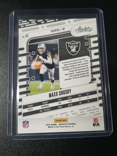 Maxx Crosby - Absolute Football 2024 - Las Vegas Raiders - Bild 2 von 2