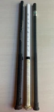 Lot of 3 USED Lacrosse Stick Shafts Wolf Element, Maverik Hyperlite, STX Fiber X