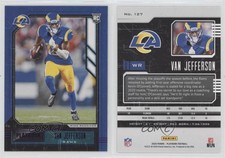 2020 Panini Playbook Rookies Purple Van Jefferson #127 Rookie RC