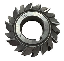 Morse 3" x 15/16" x 1-1/4" Side Milling Cutter 18T Staggered Tooth USA Made