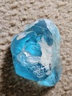 Aqua Blue Glass Chunk, Aquarium Rock